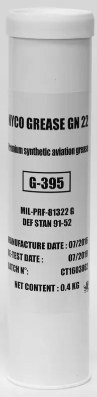 NYCOGREASE GN 22 0,4kg syntetické letecké mazivo TOTAL Novinka